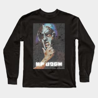 Mf doom retro Long Sleeve T-Shirt